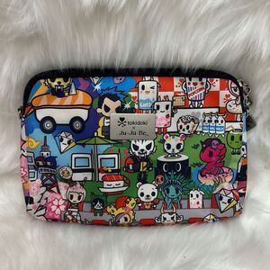 Jujube Sushi Cars Be Quick small bag or make up bag B28